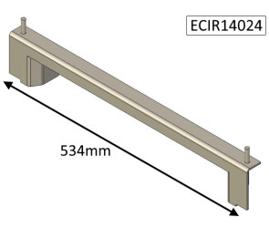 ECIR14024 Parkray MultiFuel Retainer Support |  Aspect 14 (NON Eco) 